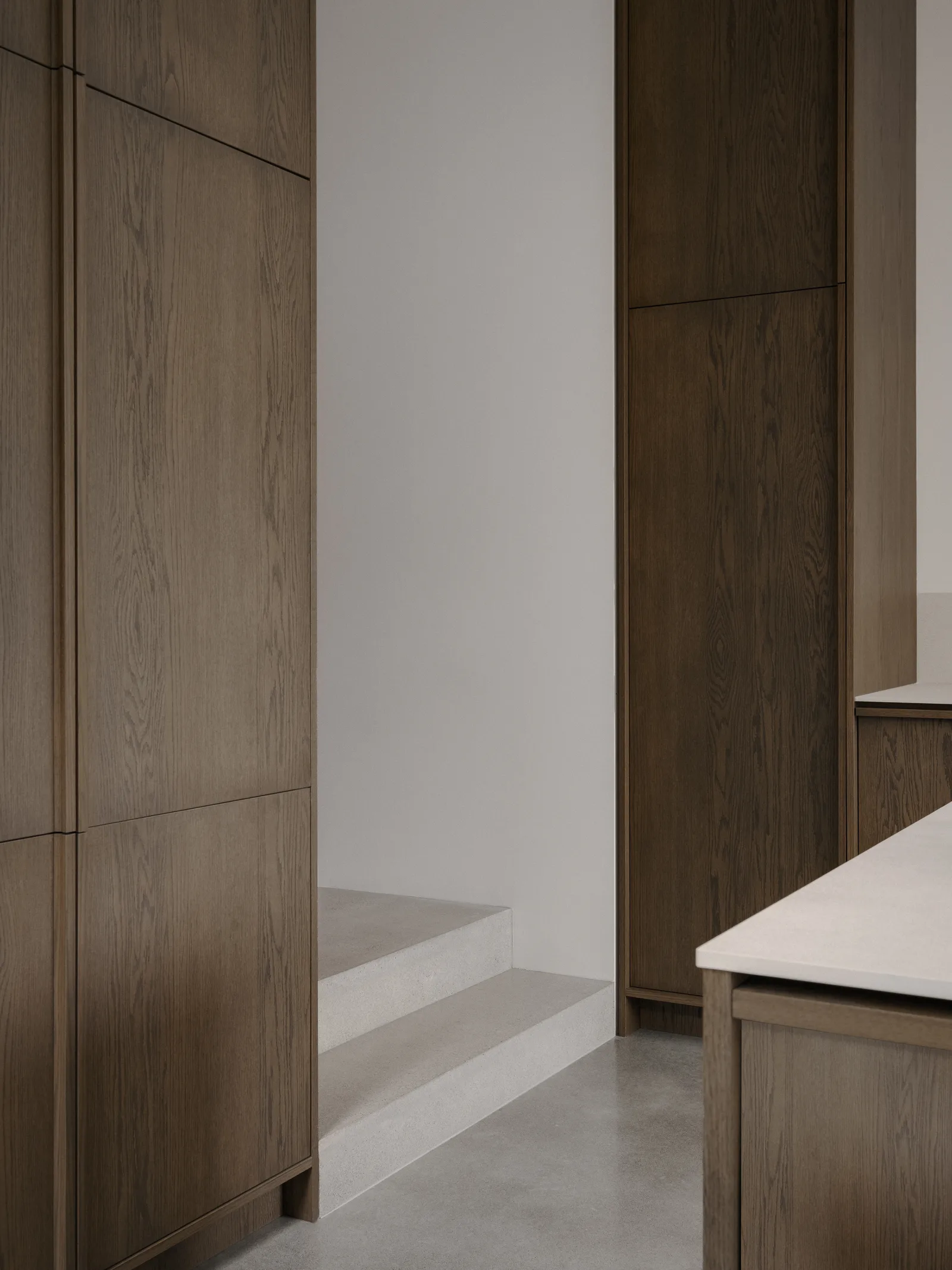 Birch Table · Cuisines sur mesure by Gepetto Ébénisterie · custom millwork project in Montréal