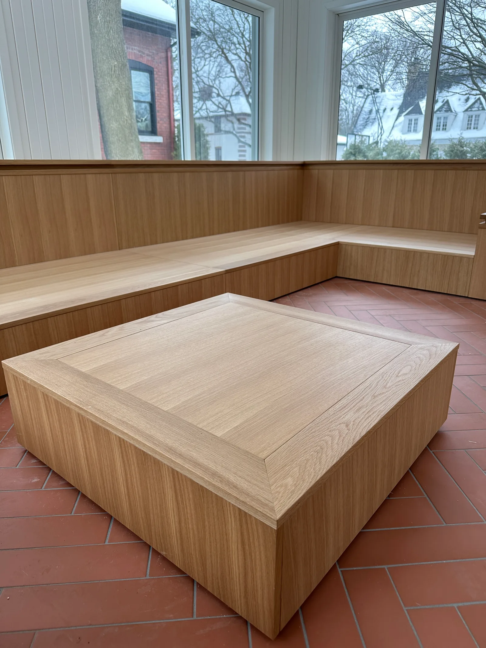 Lazard · Mobilier intégré by Gepetto Ébénisterie · custom millwork project in Montréal