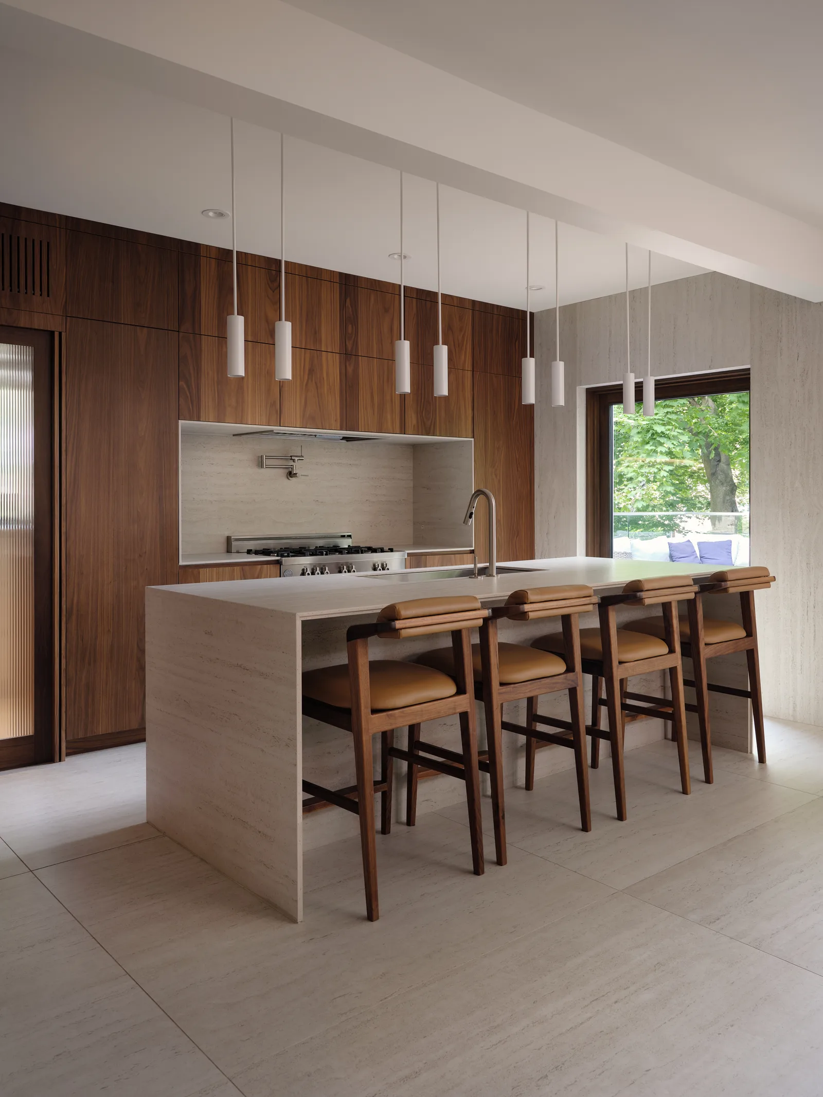 Maplewood · custom millwork project by Gepetto Ébénisterie, Montréal