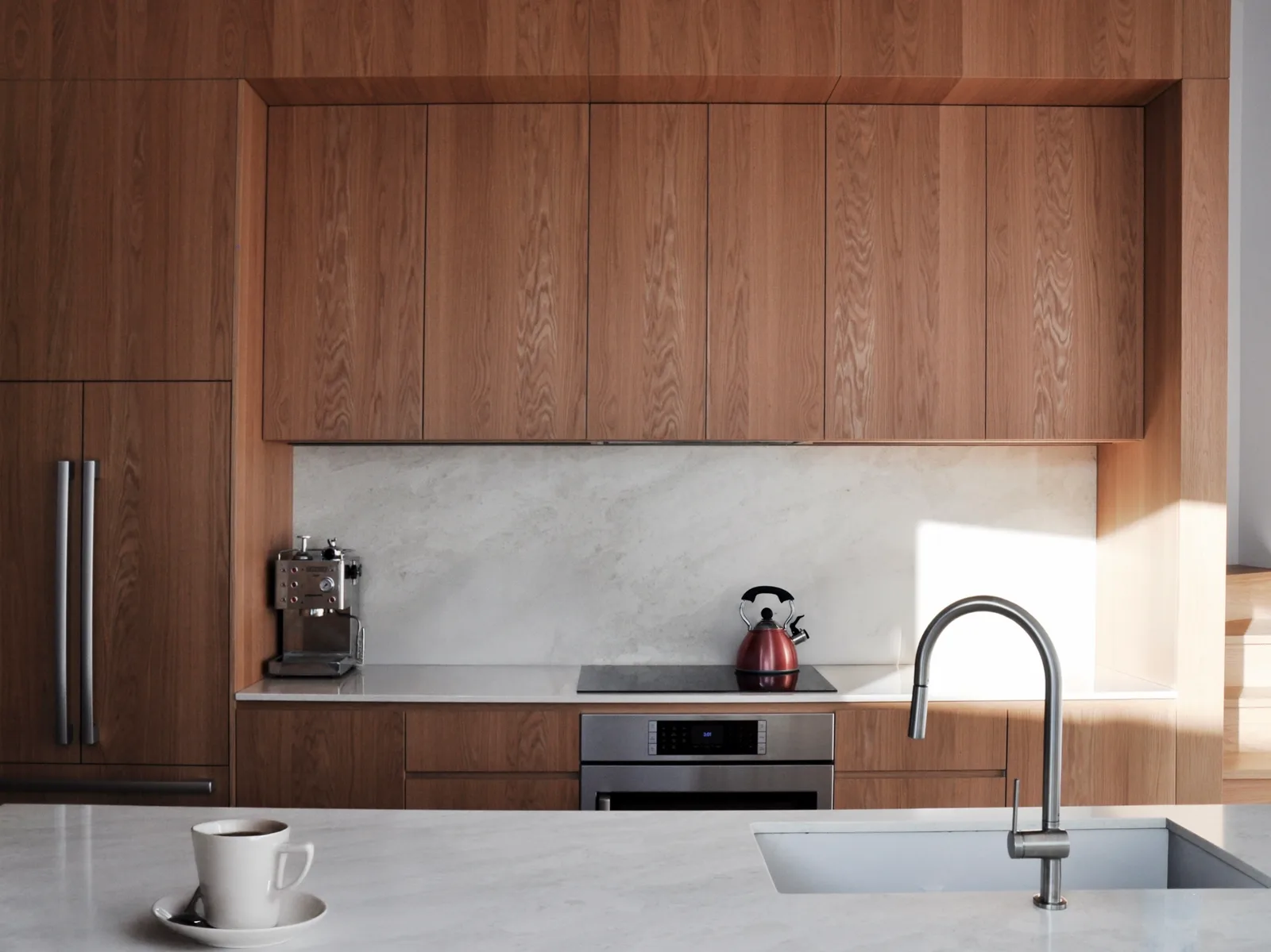 Gouin · custom millwork project by Gepetto Ébénisterie, Montréal